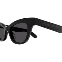 AM0381S Black acetate Sunglasses - Shiny Black