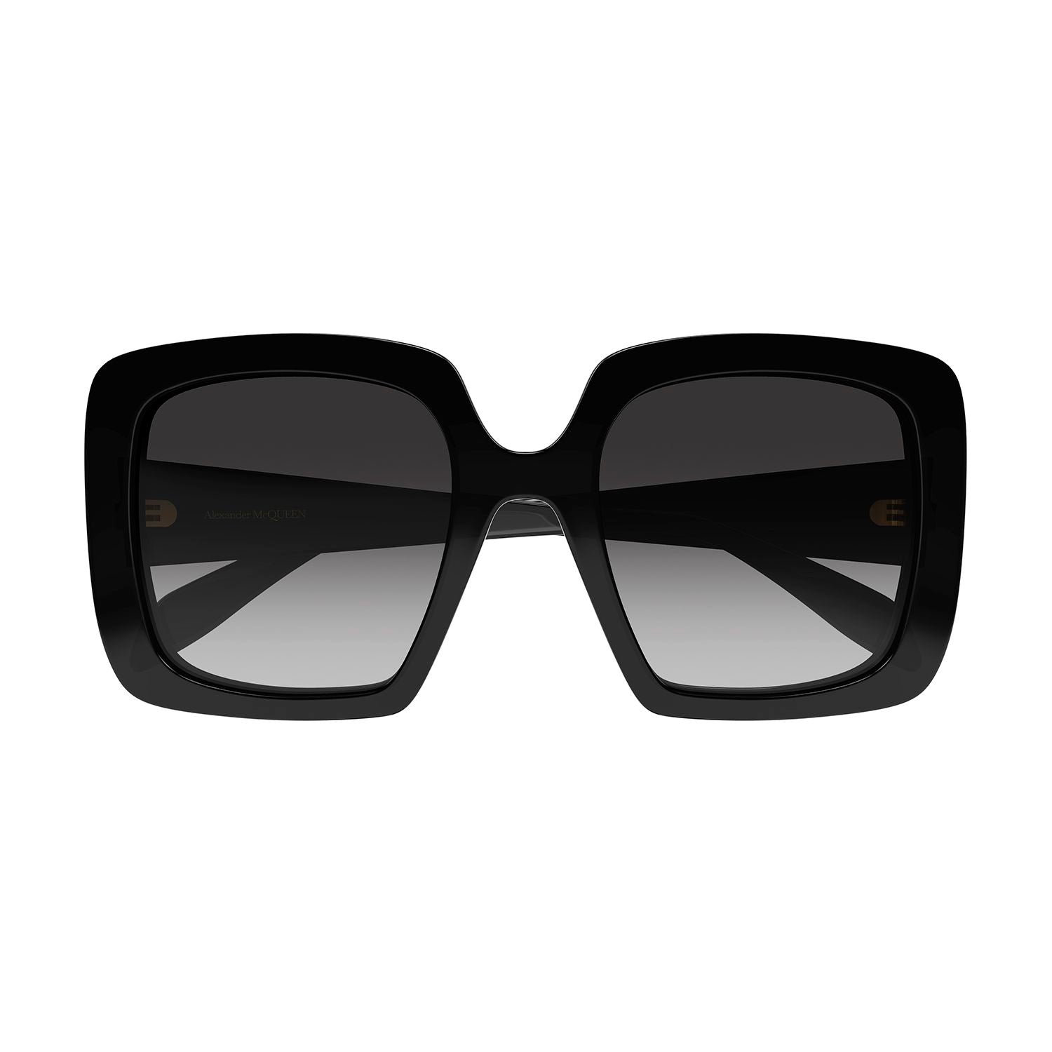 AM0378S Black recycled acetate Sunglasses - Shiny Solid Black