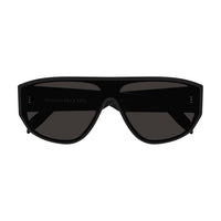 AM0386S Black recycled acetate Sunglasses - Shiny Solid Black