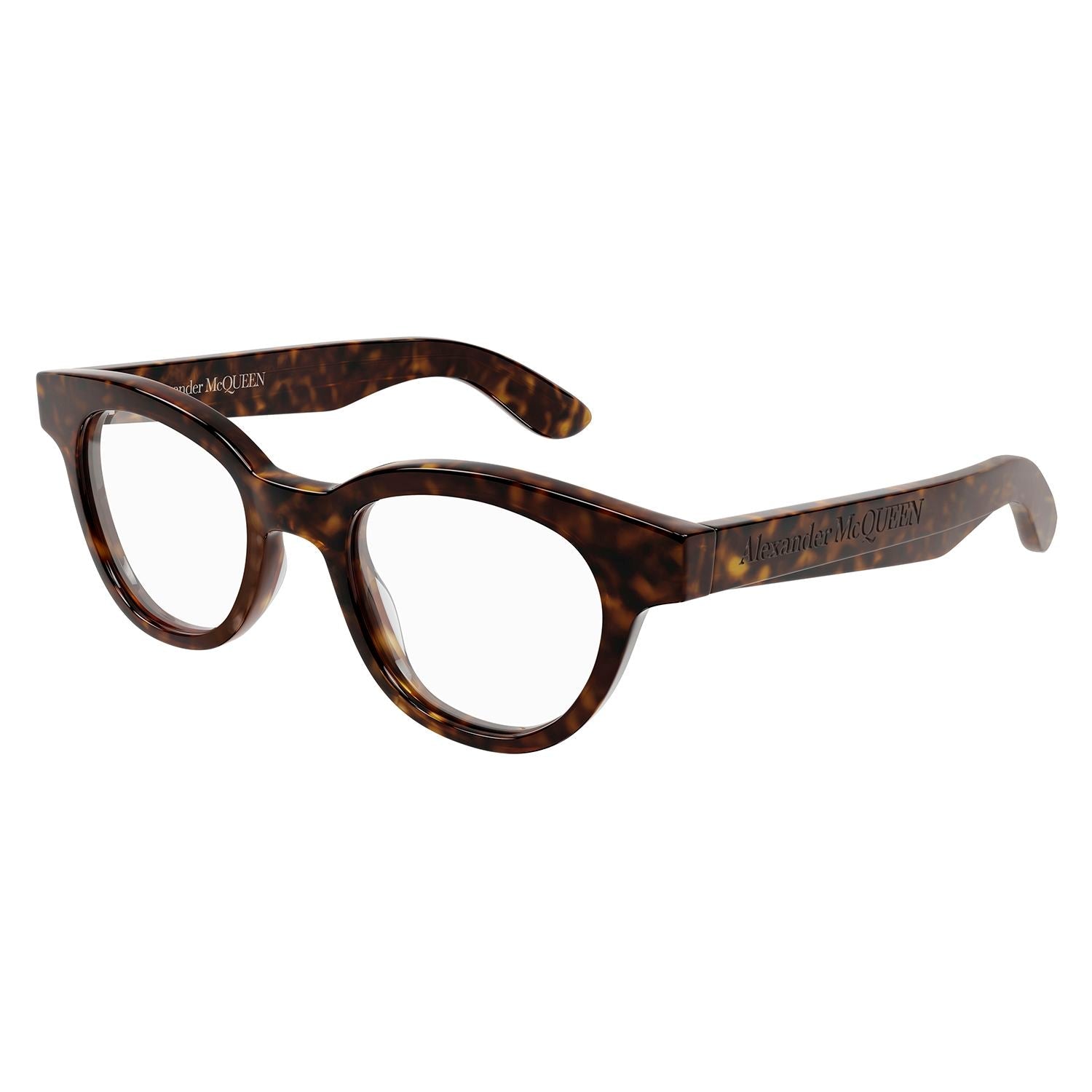 AM0384O Havana acetate Optical Frames - Shiny Dark Havana