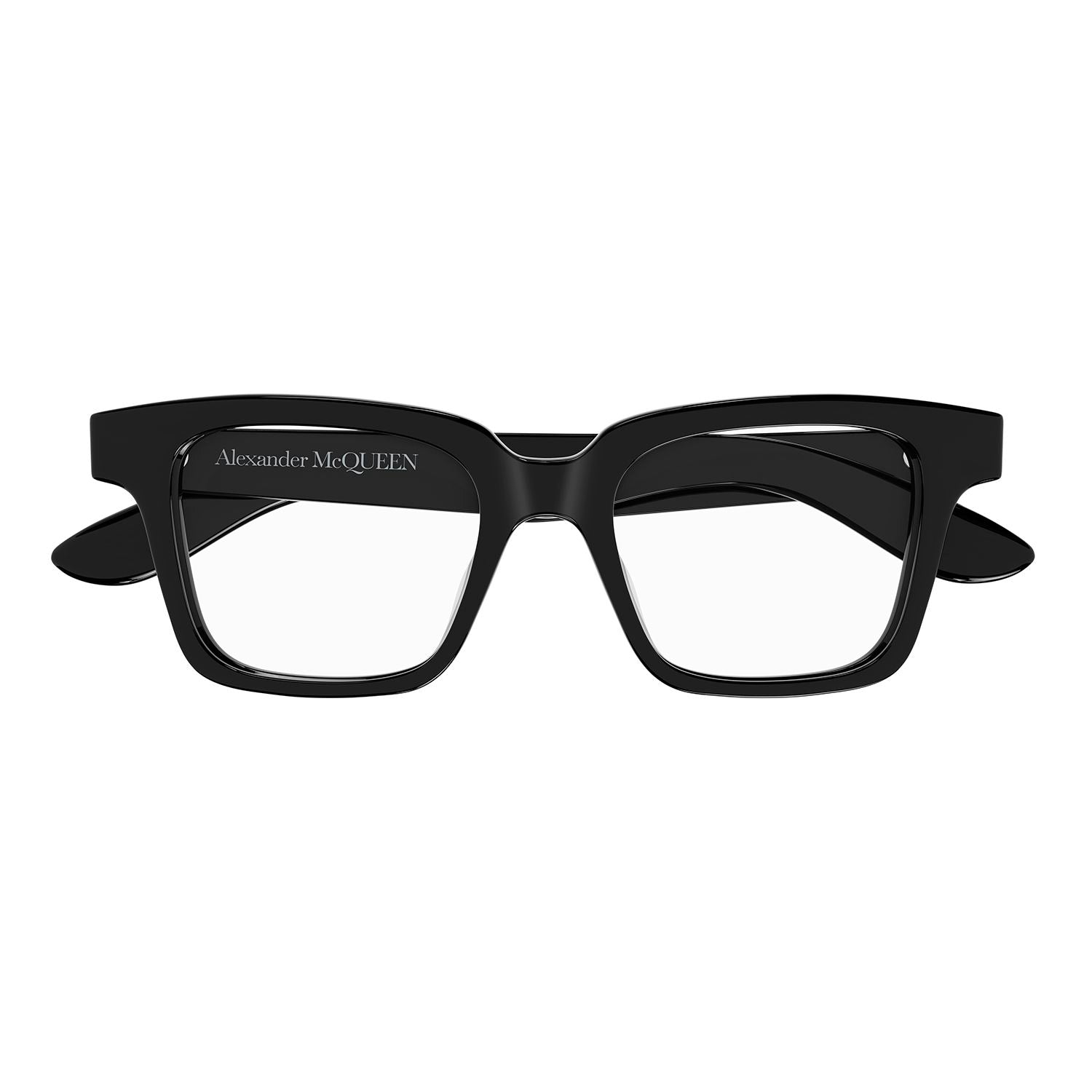 AM0385O Black acetate Optical Frames - Shiny Black