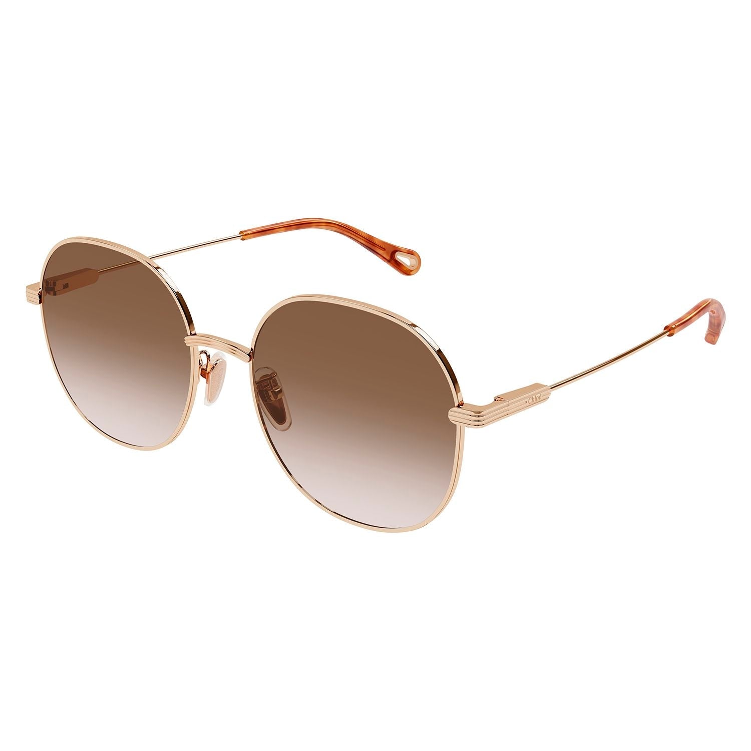 CH0140SA Gold metal Sunglasses - Shiny Rose Gold