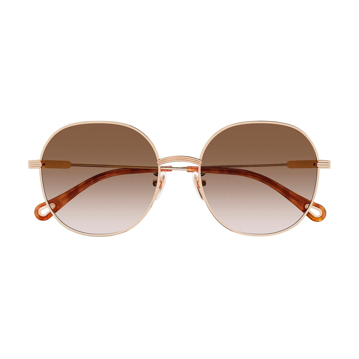 CH0140SA Gold metal Sunglasses - Shiny Rose Gold