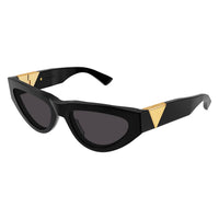BV1176S Black acetate Sunglasses - Shiny Black