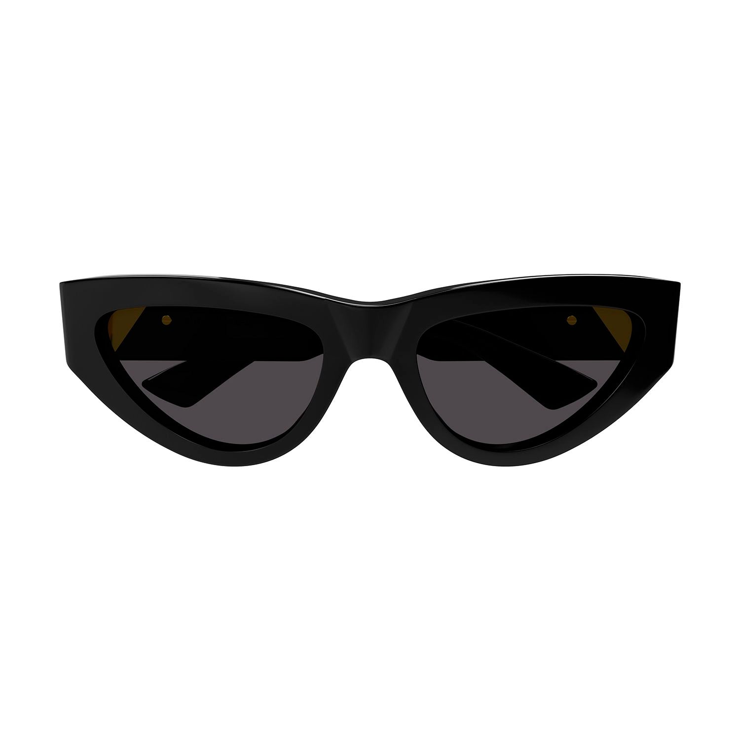 BV1176S Black acetate Sunglasses - Shiny Black