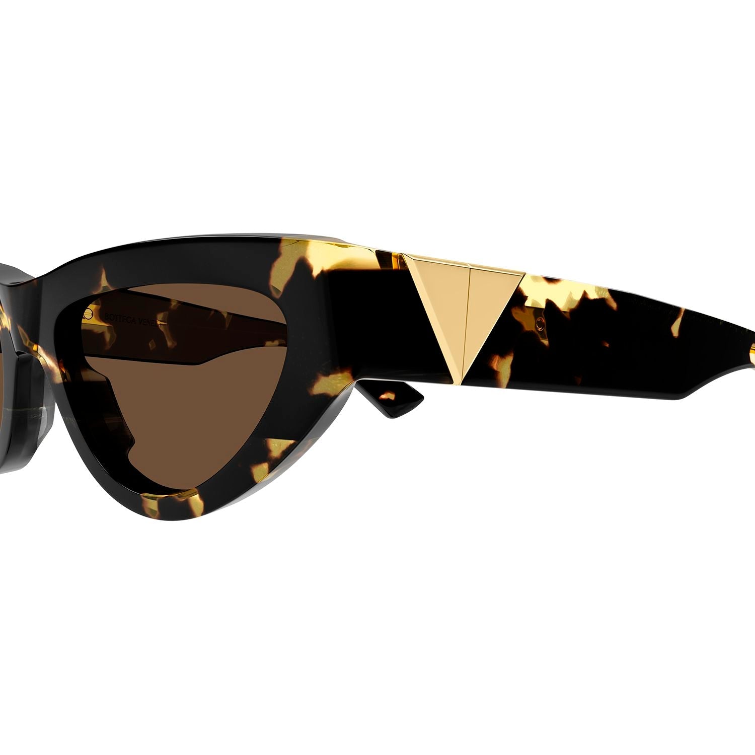 BV1176S Havana acetate Sunglasses - Shiny Spotted Havana