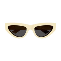 BV1176S Yellow acetate Sunglasses - Shiny Solid Yellow Butter