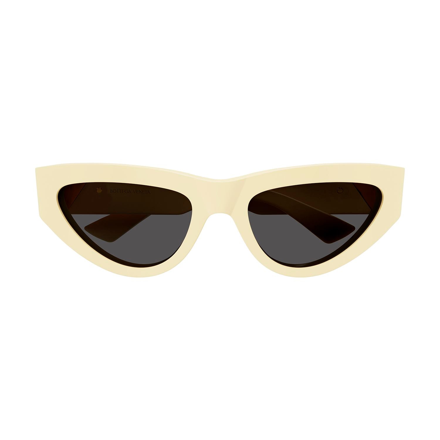 BV1176S Yellow acetate Sunglasses - Shiny Solid Yellow Butter