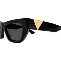 BV1177S Black acetate Sunglasses - Shiny Black