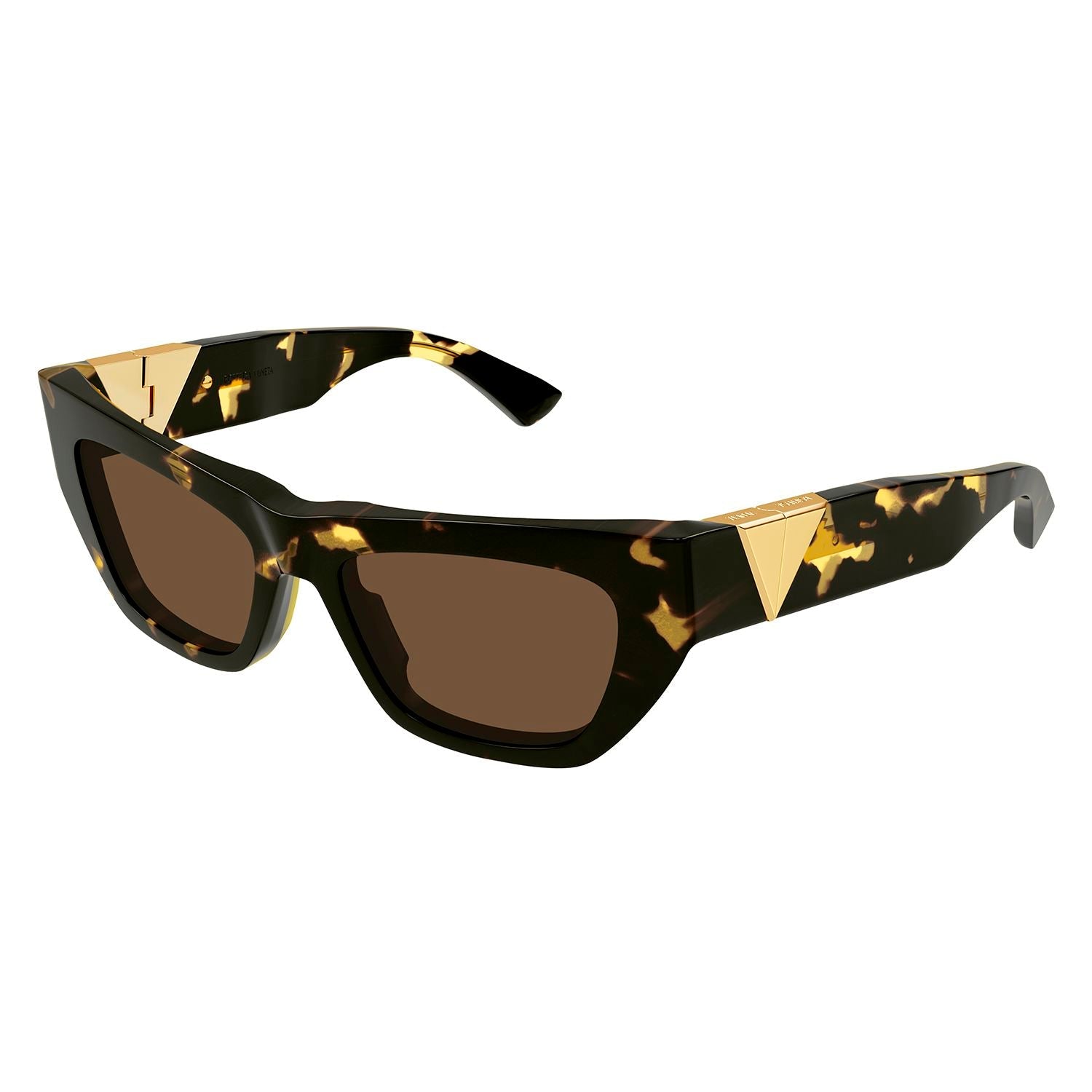 BV1177S Havana acetate Sunglasses - Shiny Spotted Havana