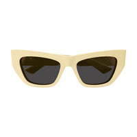 BV1177S Yellow acetate Sunglasses - Shiny Solid Yellow Butter