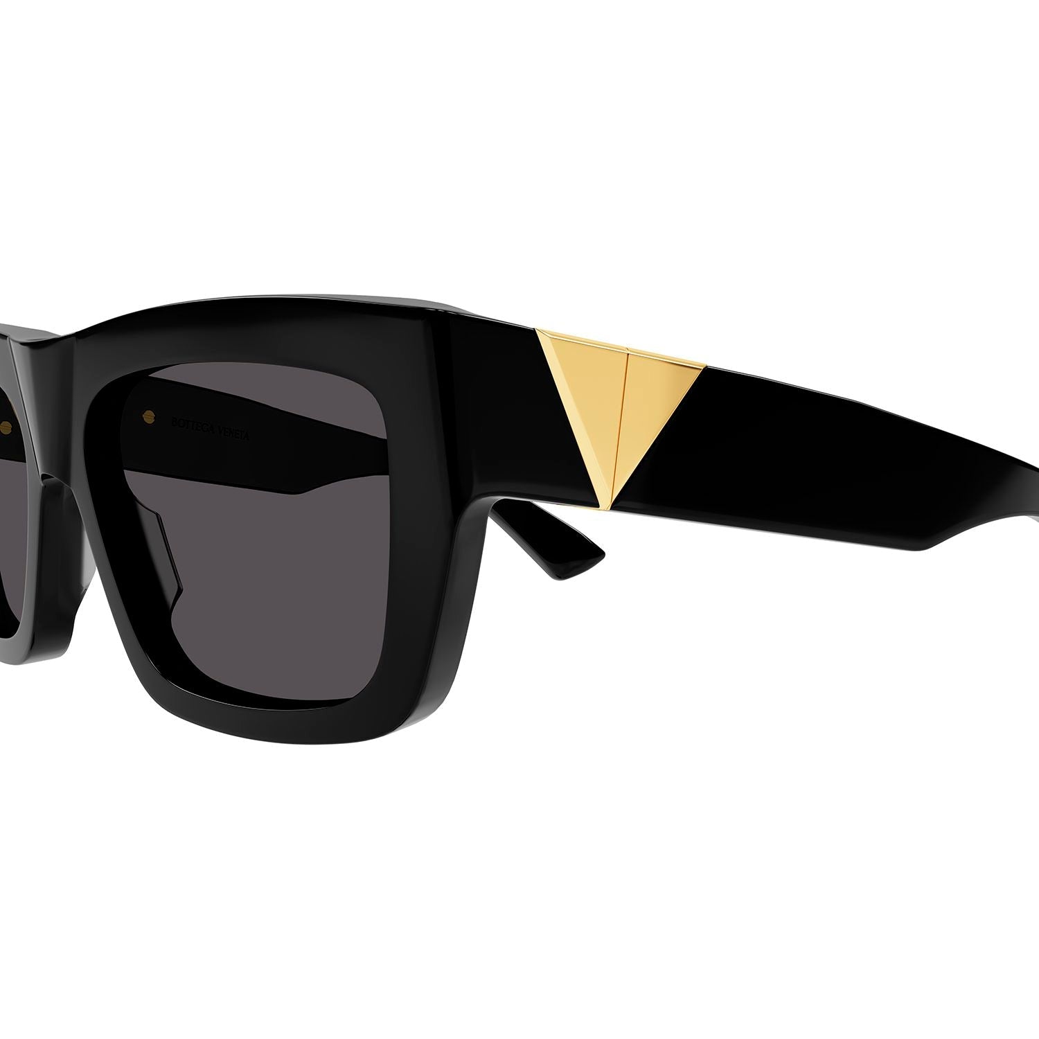 BV1178S Black acetate Sunglasses - Shiny Black