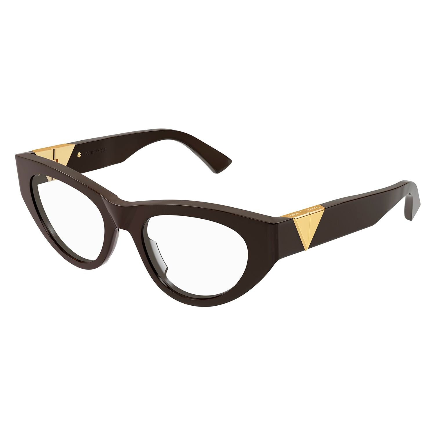 BV1179O Brown acetate Optical Frames - Shiny Solid Fondant Brown