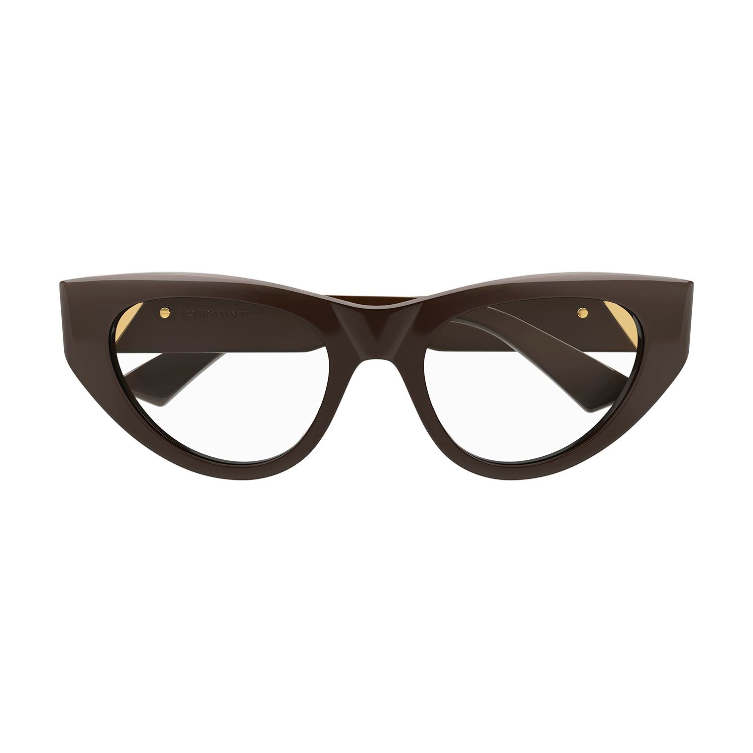 BV1179O Brown acetate Optical Frames - Shiny Solid Fondant Brown