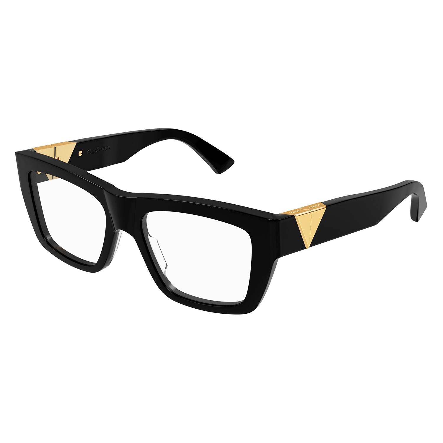 BV1180O Black acetate Optical Frames - Shiny Black