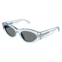 BV1189S Light-Blue acetate Sunglasses - Shiny Transparent Light Blue