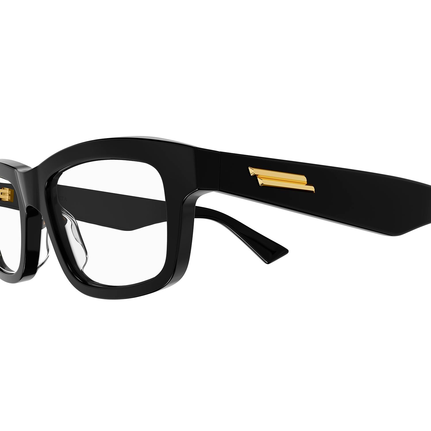 BV1192O Black acetate Optical Frames - Shiny Black