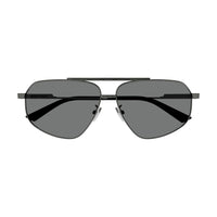 BV1194S Ruthenium metal Sunglasses - Shiny Dark Ruthenium
