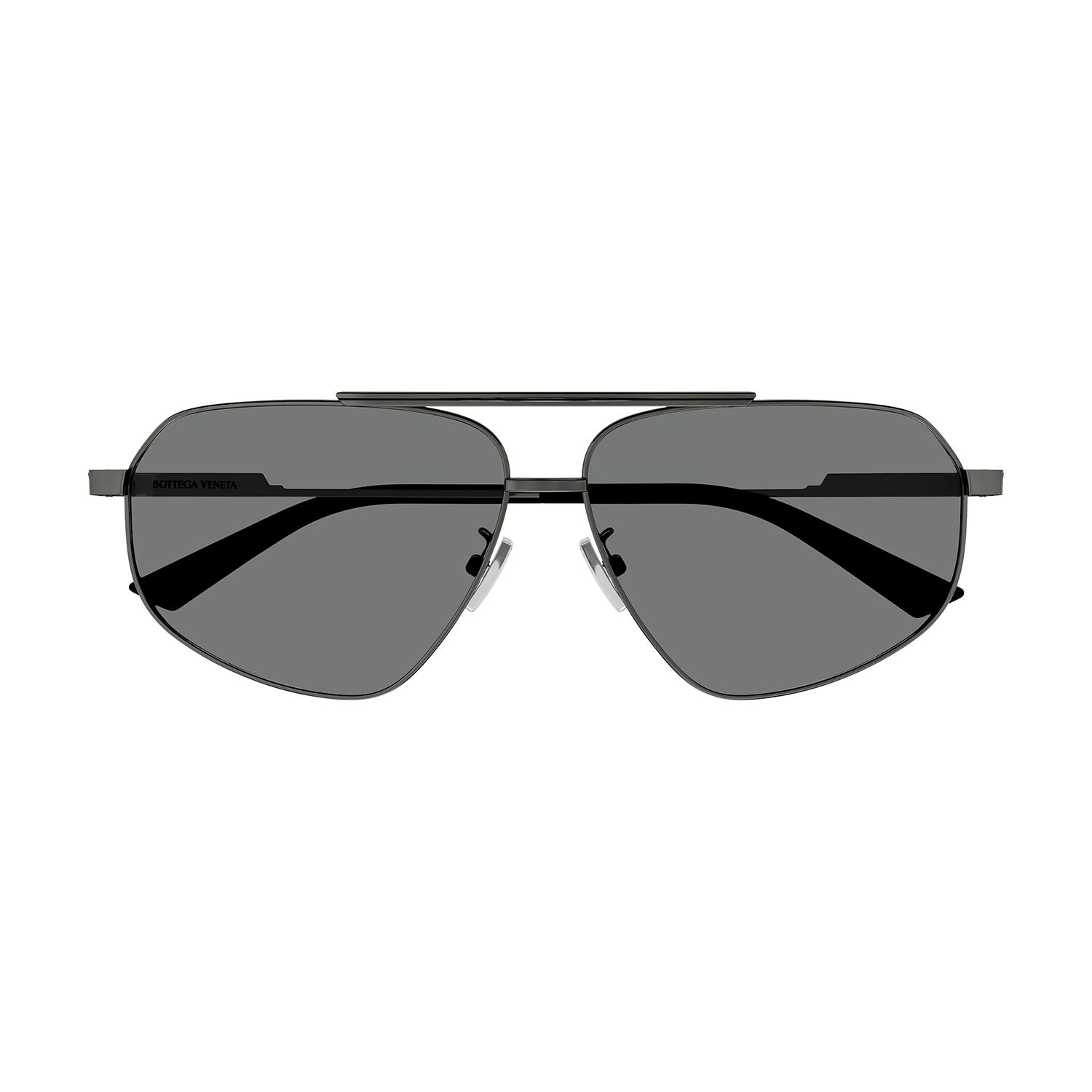 BV1194S Ruthenium metal Sunglasses - Shiny Dark Ruthenium