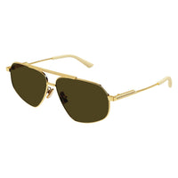 BV1194S Gold metal Sunglasses - Shiny Gold