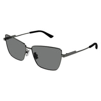 BV1195S Ruthenium metal Sunglasses - Shiny Dark Ruthenium