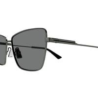 BV1195S Ruthenium metal Sunglasses - Shiny Dark Ruthenium