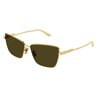 BV1195S Gold metal Sunglasses - Shiny Gold