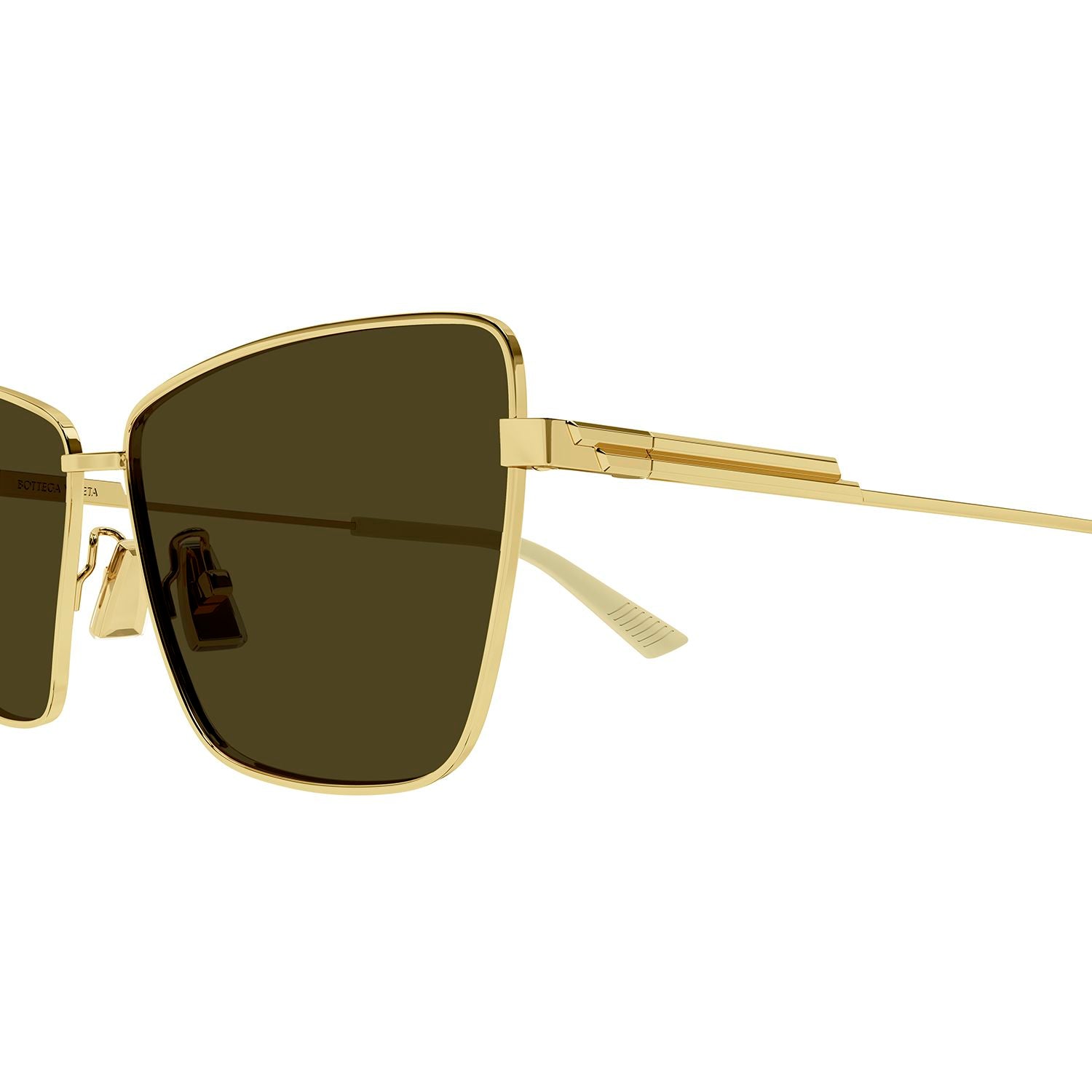 BV1195S Gold metal Sunglasses - Shiny Gold