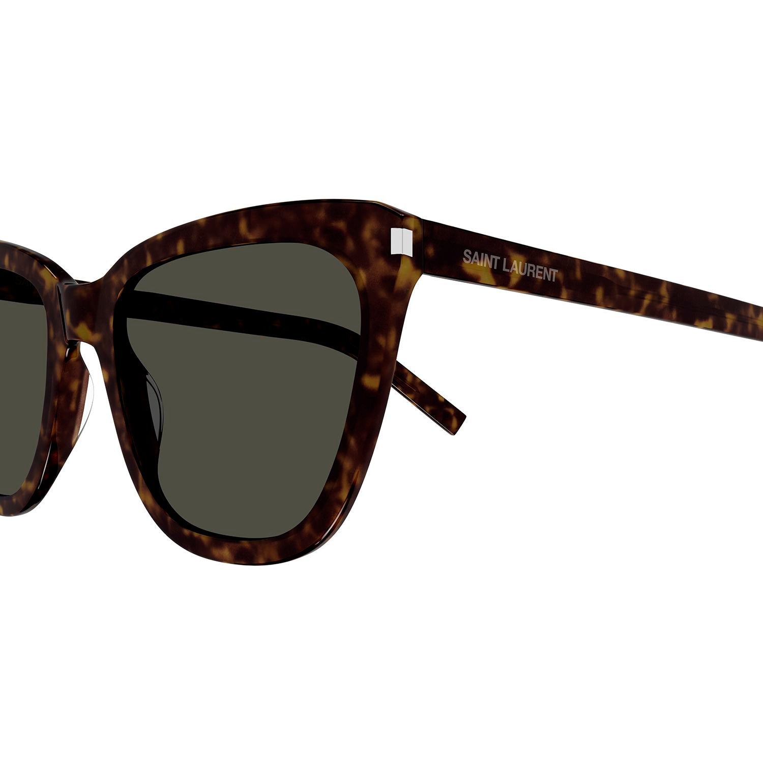 SL 548 Slim Havana recycled acetate Sunglasses - Shiny Dark Havana