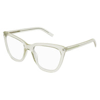 SL 548 Slim Green recycled acetate Optical Frames - Light Green