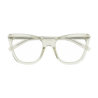 SL 548 Slim Green recycled acetate Optical Frames - Light Green
