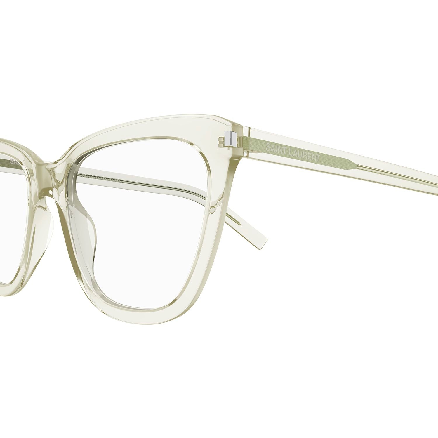SL 548 Slim Green recycled acetate Optical Frames - Light Green