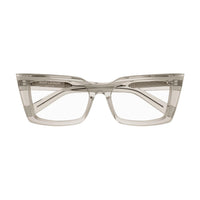 SL 554 Beige acetate Optical Frames - Crema Transparent