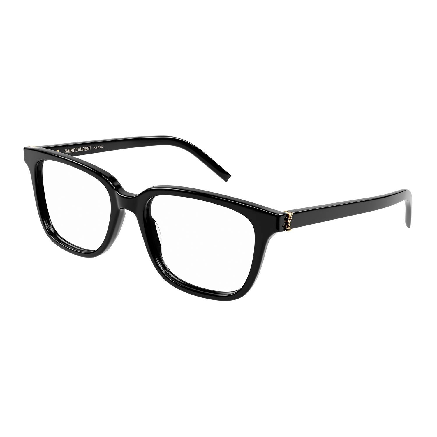 SL M110 Black recycled acetate Optical Frames - Shiny Solid Black