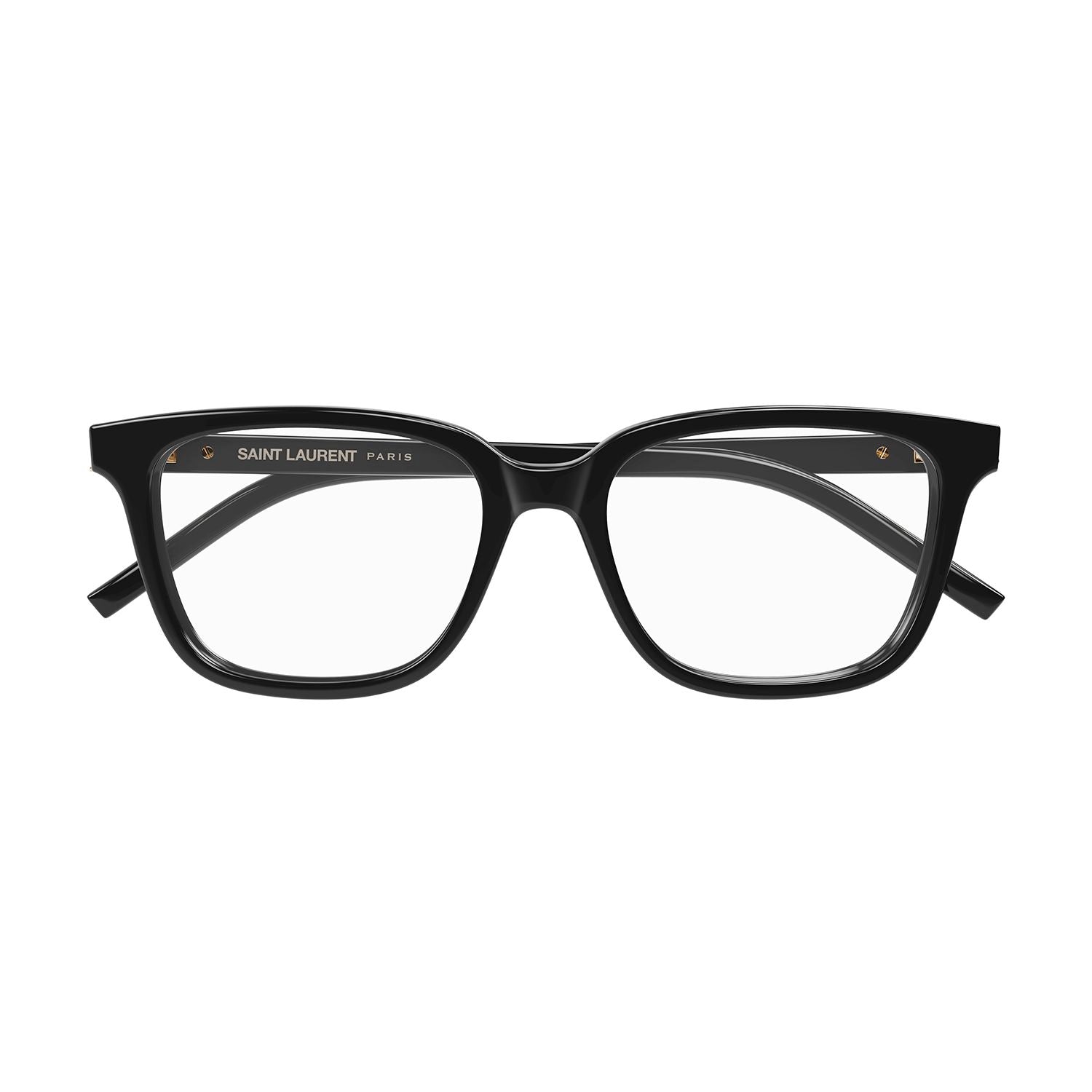 SL M110 Black recycled acetate Optical Frames - Shiny Solid Black