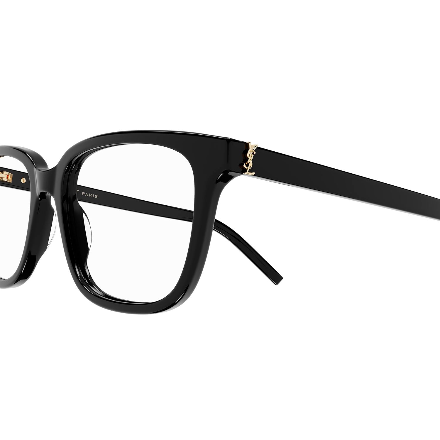 SL M110 Black recycled acetate Optical Frames - Shiny Solid Black