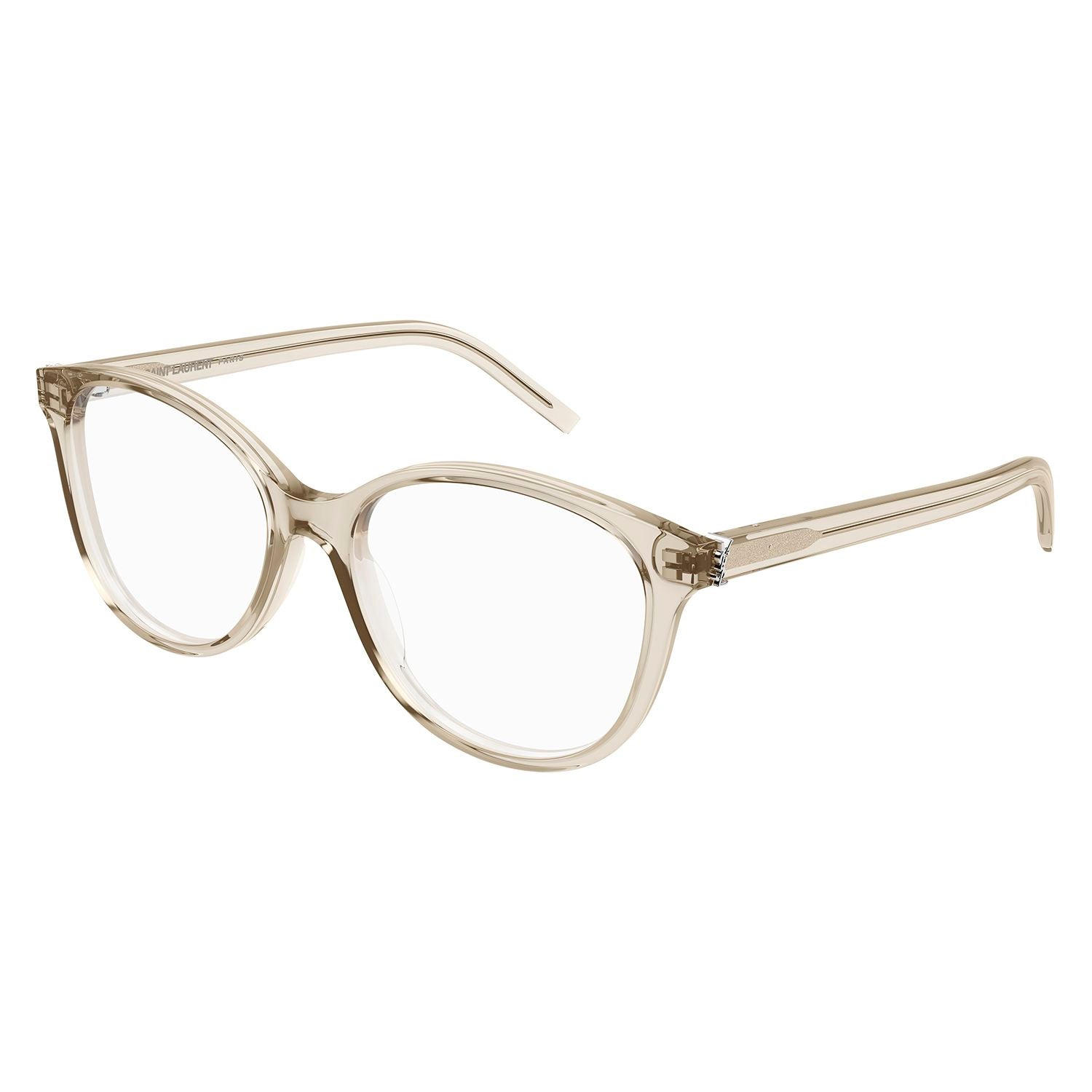 SL M112 Beige acetate Optical Frames - Crema Transparent