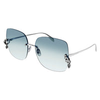 AM0390S Silver metal Sunglasses - Shiny Silver