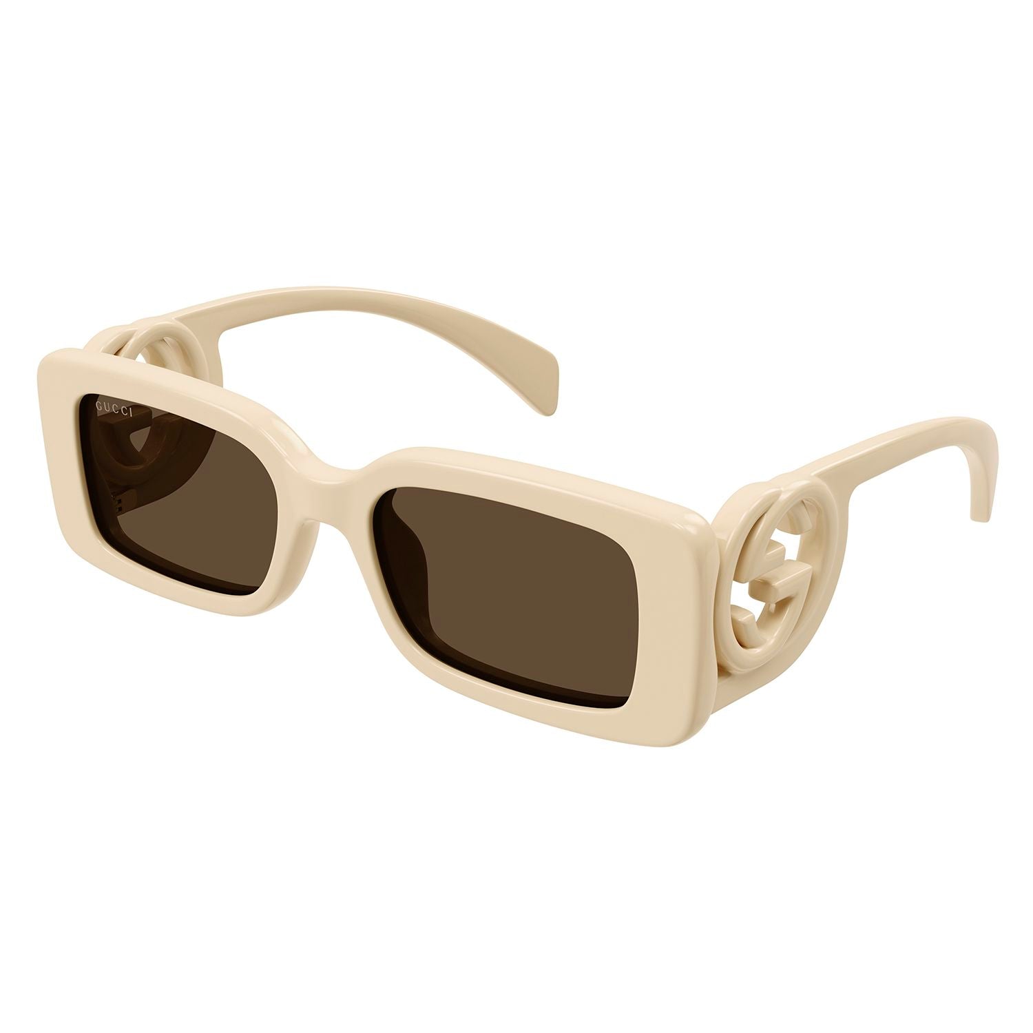 GG1325S White injection Sunglasses - Shiny Solid Ivory