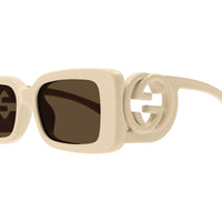 GG1325S White injection Sunglasses - Shiny Solid Ivory