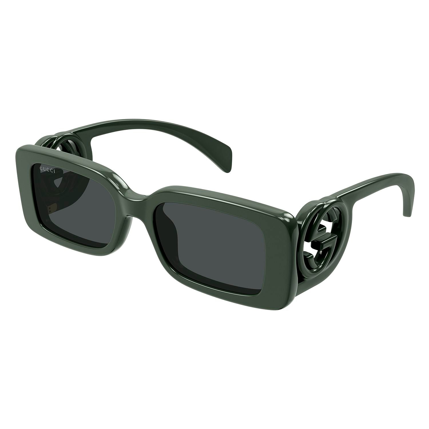 GG1325S Grey injection Sunglasses - Shiny Solid Dark & Stone Gray