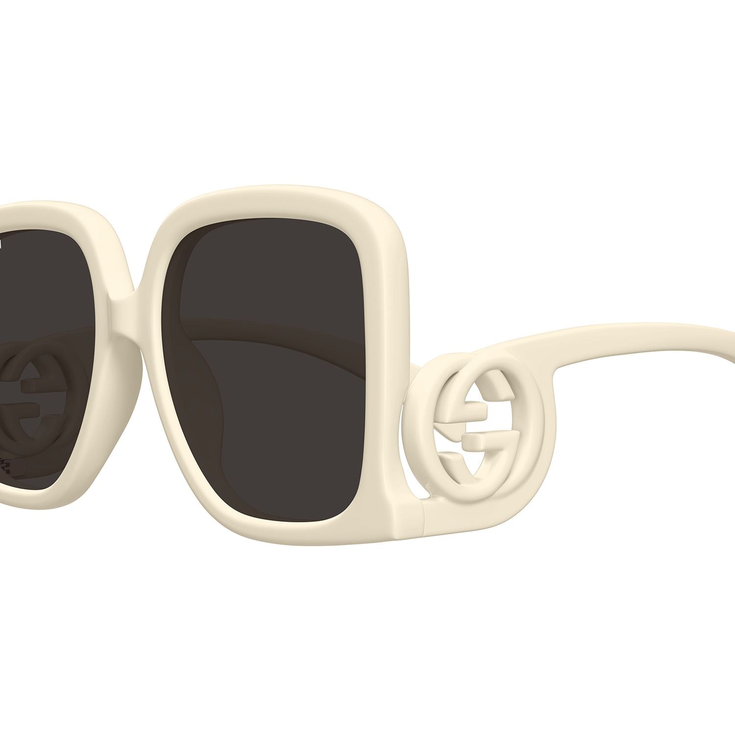 GG1326S Ivory injection Sunglasses - Shiny Solid Ivory