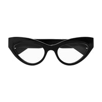 GG1295O Black recycled acetate Optical Frames - Shiny Solid Black