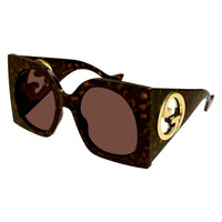 GG1254S Havana recycled acetate Sunglasses - Shiny Dark Havana