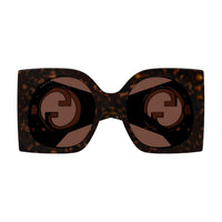 GG1254S Havana recycled acetate Sunglasses - Shiny Dark Havana