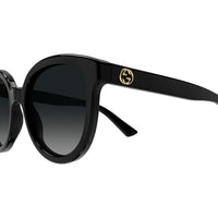 GG1315S Black recycled acetate Sunglasses - Shiny Black