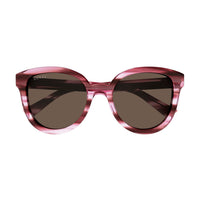 GG1315S Havana recycled acetate Sunglasses - Shiny Striated & Pink Havana