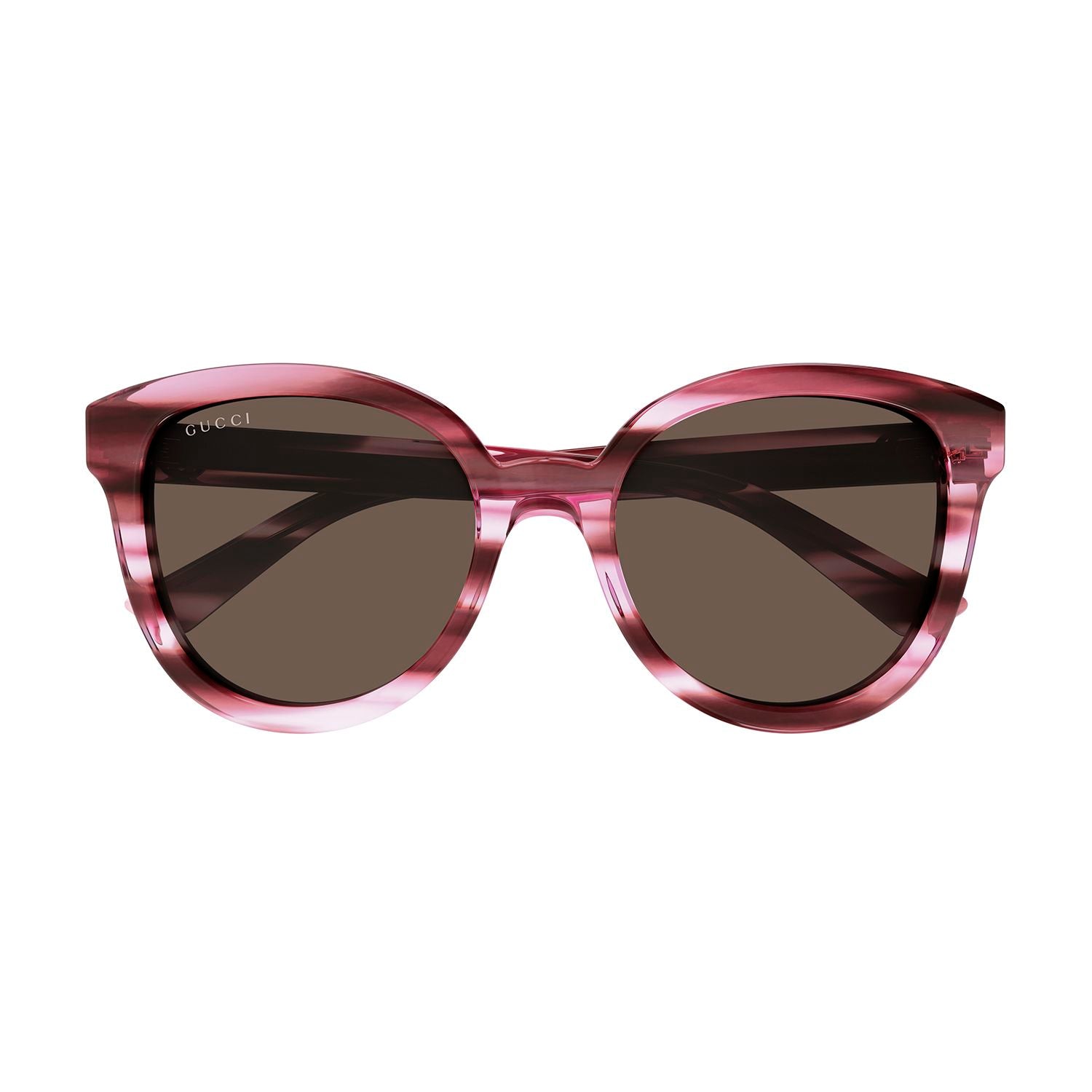 GG1315S Havana recycled acetate Sunglasses - Shiny Striated & Pink Havana