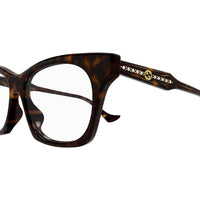 GG1299O Havana recycled acetate Optical Frames - Shiny Dark Havana