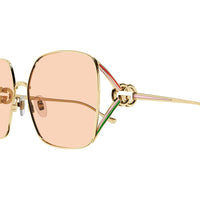 GG1323S Gold metal Sunglasses - Shiny Endura Gold